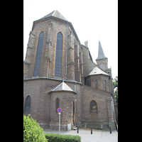 Dudelange (Düdelingen), Saint-Martin (St. Martin), Chor von außen