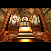 Dudelange (Düdelingen), Saint-Martin (St. Martin), Orgel und Spieltisch