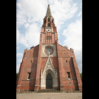 Mnchen (Munich), Mariahilf-Kirche, Turm - Fassade