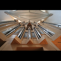 Memmingen, St. Martin, Orgelprospekt perspektivisch