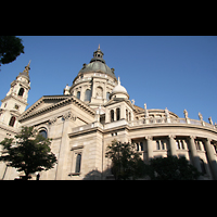 Budapest, Szent Istvn Bazilika (St. Stefan Basilika), Gesamtansicht von auen