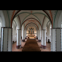 Gransee, Stadtkirche St. Marien, Innenraum von der Orgel aus
