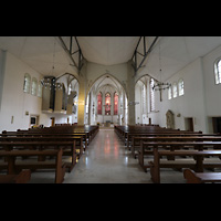 Dlmen, St. Viktor, Innenraum in Richtung Chor