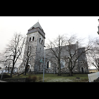 Ålesund, Kirke, Außenansicht von der Seite