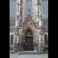 Leipzig, Thomaskirche, Apostel-Portal