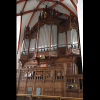 Leipzig, Thomaskirche, Sauer-Orgel seitlich