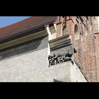 Wittenberg, Stadtkirche St. Marien, Darstellung der 'Judensau' an der Sdfassade