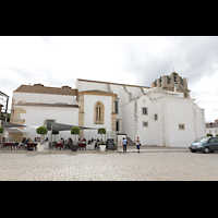 Faro, Catedral da S, Auenansicht von Westen