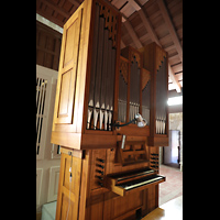 La Habana (Havanna), Iglesia del Espritu Santo, Orgel mit Spieltisch