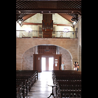 La Habana (Havanna), Iglesia del Espritu Santo, Innenraum in Richtung Orgel