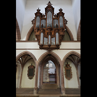 Basel, Peterskirche, Orgelempore