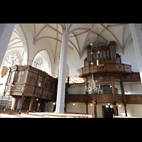 Bautzen, Dom St. Petri, Eule-Orgel und Fürstenloge