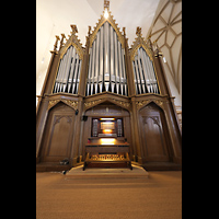 Bautzen, Dom St. Petri, Kohl-Orgel mit Spieltisch