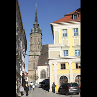 Bautzen, Dom St. Petri, Turm von Süden