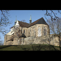 Helmstedt, Klosterkirche St. Marienberg, Ansicht von Südosten