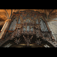 Barcelona, Catedral de la Santa Creu i Santa Eulàlia, Orgel pespektivisch