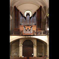 Barcelona, Oratori Sant Felip Neri (Montserrat-Torrent-Orgel), Orgelempore