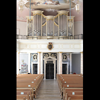Bayreuth, Schlosskirche, Orgelempore