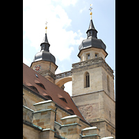 Bayreuth, Stadtkirche Heilig Dreifaltigkeit, Ansicht von Nordosten
