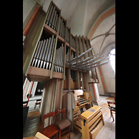 Braunschweig, St. Katharinen, Orgel mit Spieltisch seitlich