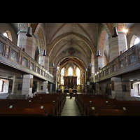 Schöningen am Elm, St. Vincenz, Innenraum in Richtung Chor
