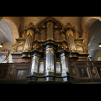 Schöningen am Elm, St. Vincenz, Orgel perspektivisch