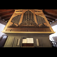 Villa de Arico (Teneriffa), San Juan Bautista, Orgel mit Spieltisch und Chamaden