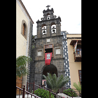 La Orotava (Teneriffa), San Agustín, Glockenturm an der Westfassade