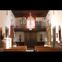 La Orotava (Teneriffa), San Juan Bautista, Orgelempore