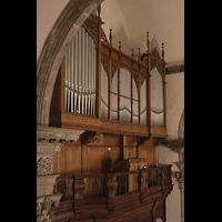 La Orotava (Teneriffa), Nuestra Señora de la Conceptión, Seitlicher Blick zur Orgel