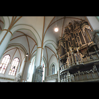 Lüneburg, St. Johannis, Orgelmpore seitlich