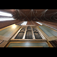 Hannover, Marktkirche St. Georgii et Jacobi, Peospekt der italienischen Orgel perspektivisch