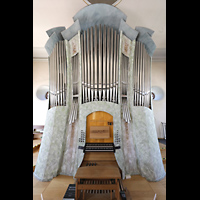 Welschensteinach, St. Peter und Paul, Orgel mit Spieltisch