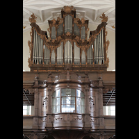 Regensburg, Dreieinigkeitskirche, Orgelempore