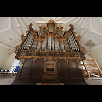 Regensburg, Dreieinigkeitskirche, Orgel seitlich