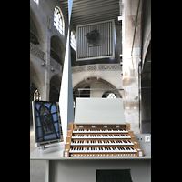 Kln (Cologne), Jesuitenkirche / Kunst-Station St. Peter, Spieltisch und Orgel