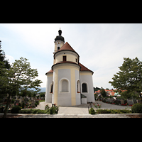 Murnau, St. Nikolaus, Auenansicht vom Chor aus