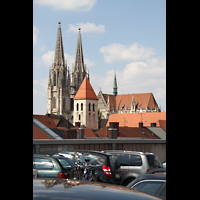 Regensburg, Dom St. Peter, Gesamtansicht von außen
