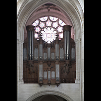 Laon, Cathdrale, Orgel
