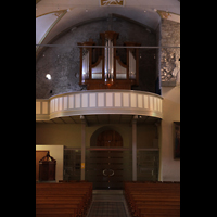 Conthey, Saint-Sverin, Orgelempore