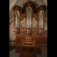 Choëx, Saint-Silvestre, Orgel mit Spieltisch