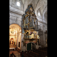 Santanyí (Mallorca), Sant Andreu, Orgel und Seitenkapelle