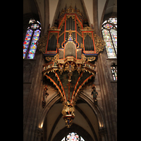 Strasbourg (Straßburg), Cathédrale Notre-Dame, Silbermann-Orgel