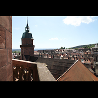 Freudenstadt, Ev. Stadtkirche, Blick vom Nordturm nach Sdosten