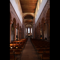 Alpirsbach, Klosterkirche, Innenraum in Richtung Chor