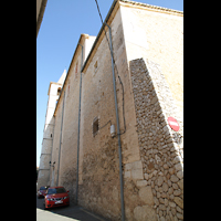 Campanet (Mallorca), Sant Miquel, Südseite von außen