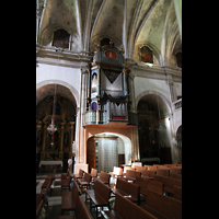 Campanet (Mallorca), Sant Miquel, Orgel an der Seitenschiffwand