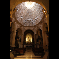 Palma de Mallorca, Sant Agusti / Iglesia de Ntra. Sra. del Socorro, Kapelle von San Ncolas de Tolentino mit barocker Kuppel
