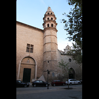 Palma de Mallorca, Sant Agusti / Iglesia de Ntra. Sra. del Socorro, Auenansicht mit Turm