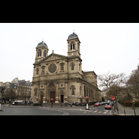 Paris, Saint-Franois-Xavier, Fassade